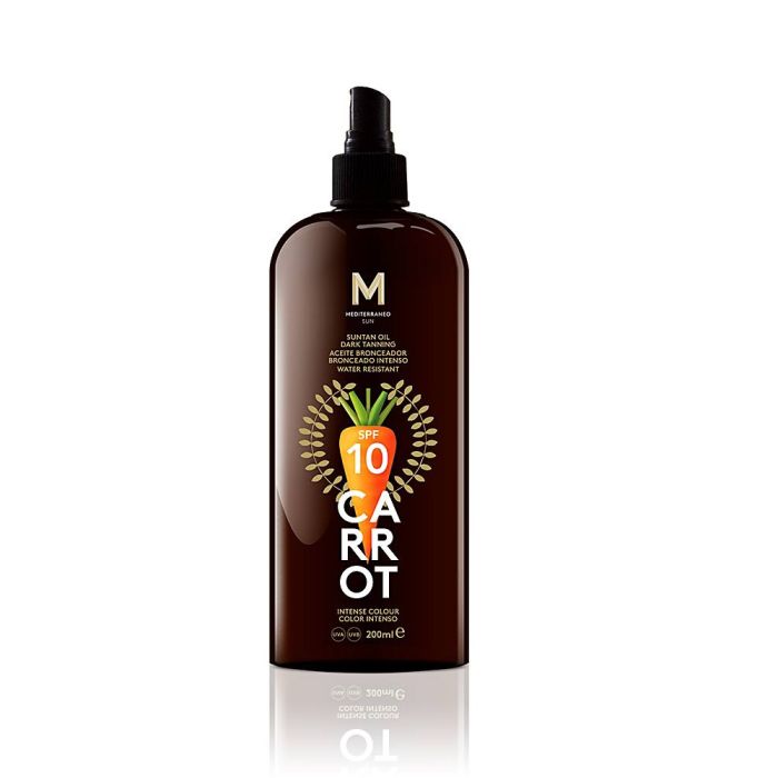 Protector Solar Carrot Suntan Oil Mediterraneo Sun Spf 10 - 200 ml