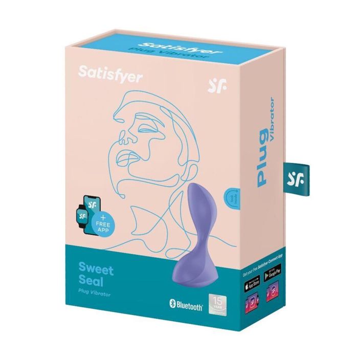 Satisfyer Sweet seal plug vibrator lila con app