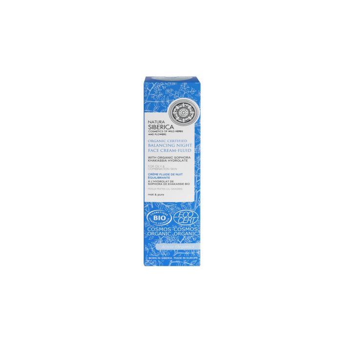 Natura Siberica Crema noche fluida equilibrante 50 ml