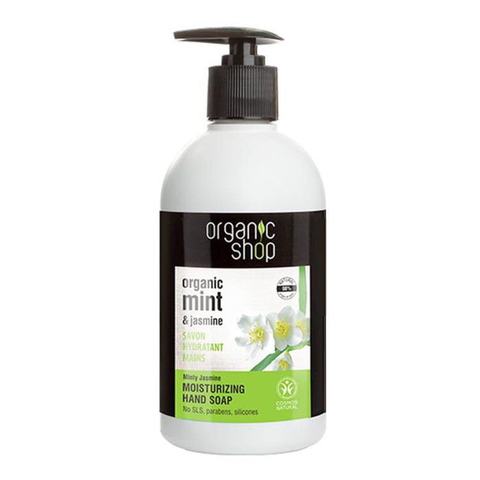 Organic Shop Minty jasmine jabon de manos jabon de manos moisturizing 200 ml