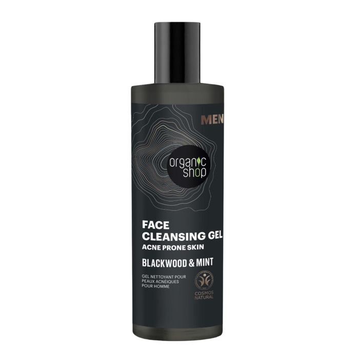 ORGANIC SHOP Gel Limpiador Piel Acneica «Corteza De Roble Y Menta» 200 ml
