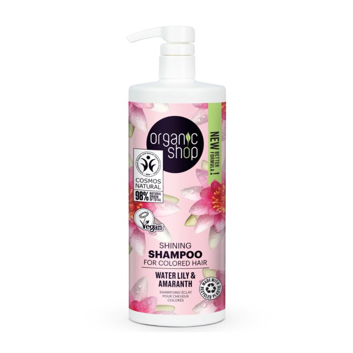 Organic Shop Water lily champu cabello teñido 1000 ml