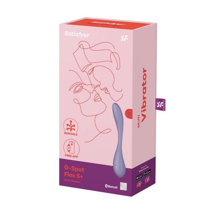 Satisfyer G-spot flex 5+ multi-vibrador lilac