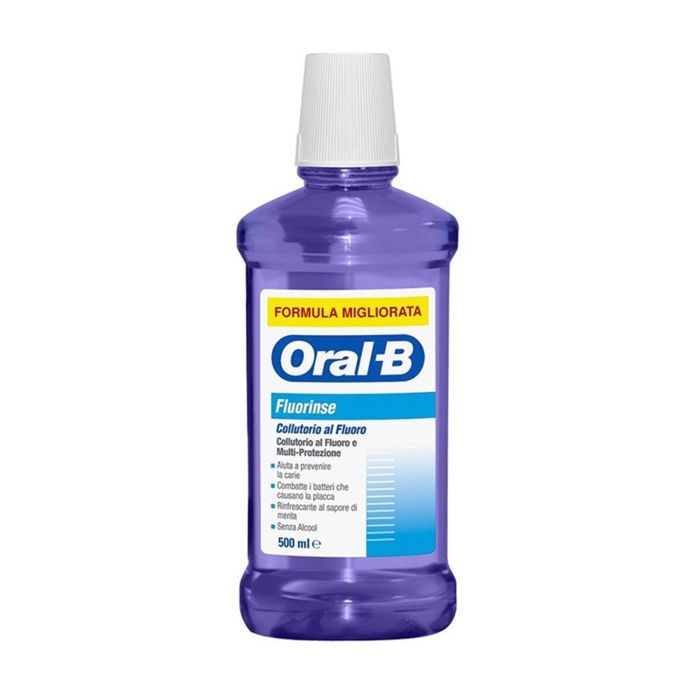 Oral B Fluorinse colutorio sin alcohol 500 ml