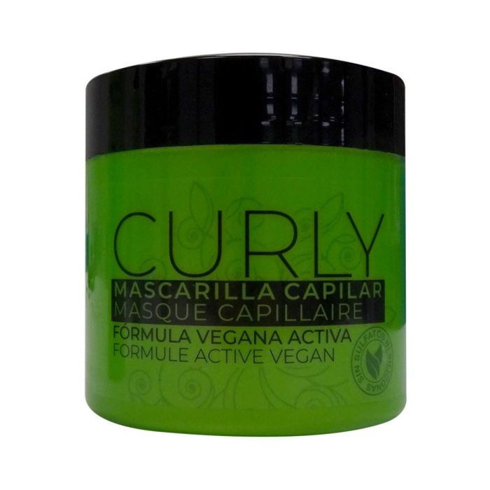 Lovyc Curly mascarilla capilar formula vegana 400 ml