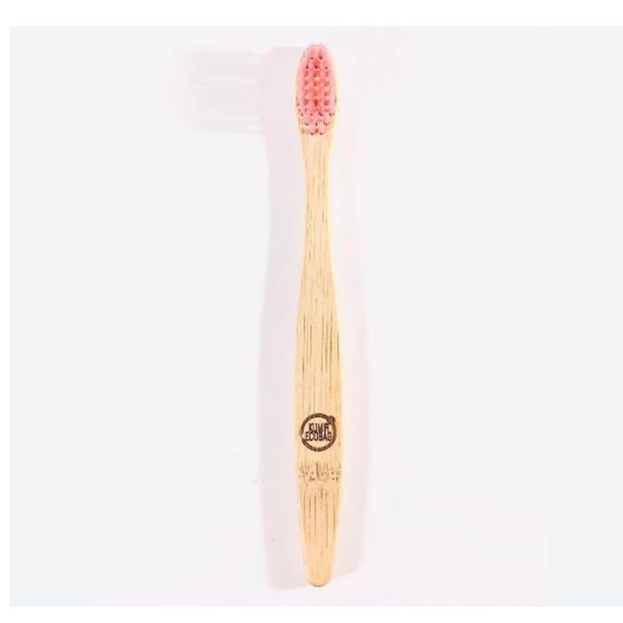 Lovyc kids bambu cepillo de dientes rosa 50 gr