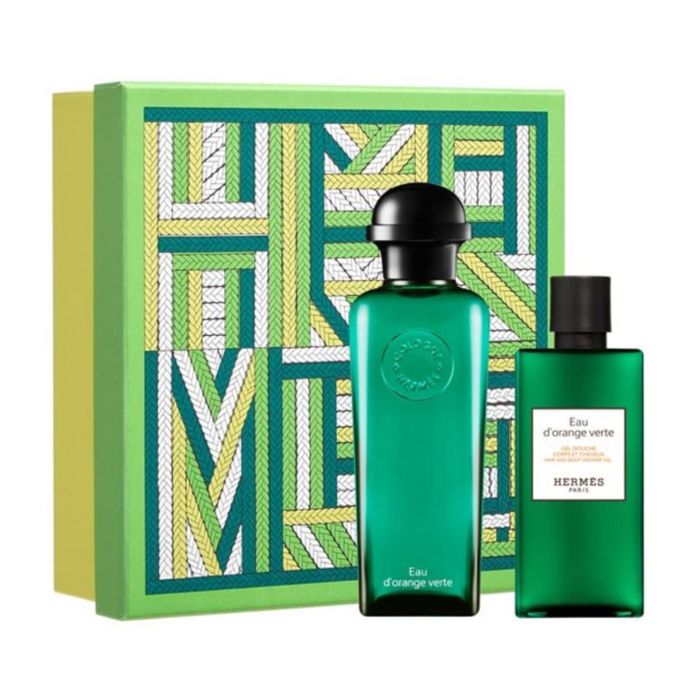 Hermès Paris eau d'orange verte eau de cologne 100 ml vaporizador + gel de baño 80 ml Hermès Paris eau d'orange verte eau de cologne 100 ml vaporizador + gel de baño 80 ml