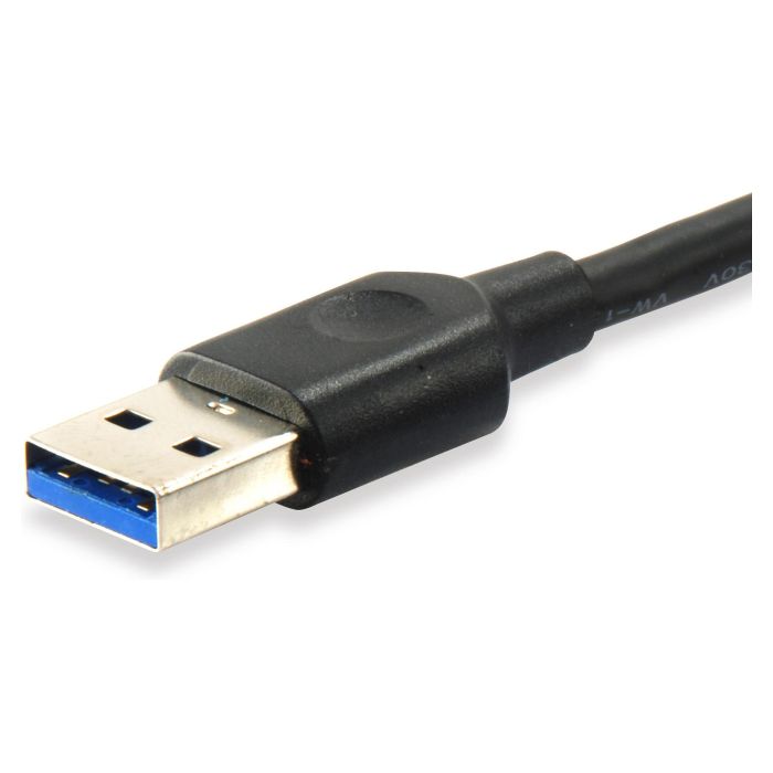 EQUIP 128343 Cable USB-A 3.2 a C Macho a Macho 0.25m Negro 1