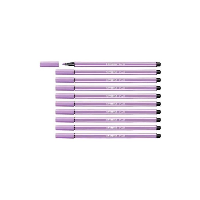Stabilo Rotulador Pen 68 Lila Claro Caja 10 Ud Stabilo Rotulador Pen 68 Lila Claro Caja 10 Ud