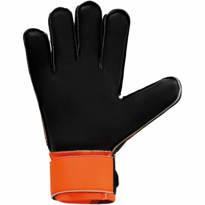 Guantes de Portero Uhlsport Starter Resist+ Fluo Negro Adultos 5 Guantes de Portero Uhlsport Starter Resist+ Fluo Negro Adultos 5