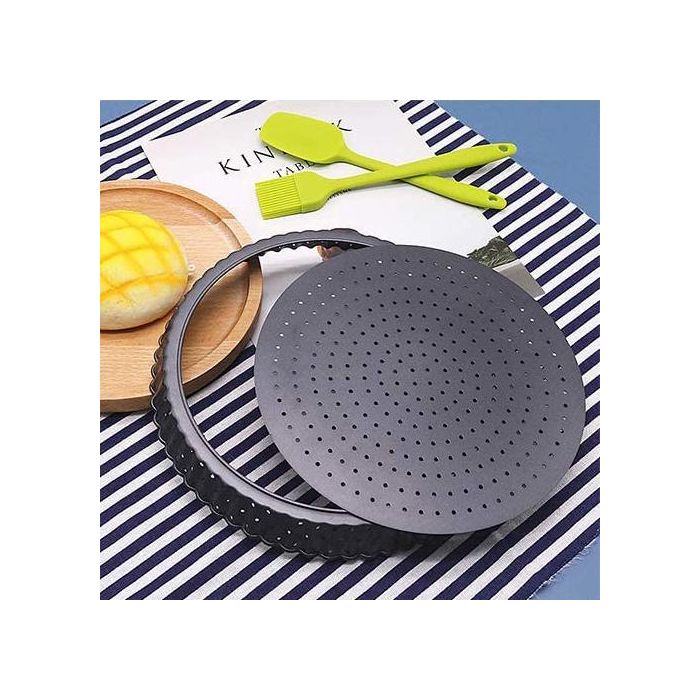 Molde para Tarta Desmontable Perforado 24x5 cm Quttin (12 Unidades) 9 Molde para Tarta Desmontable Perforado 24x5 cm Quttin (12 Unidades) 9