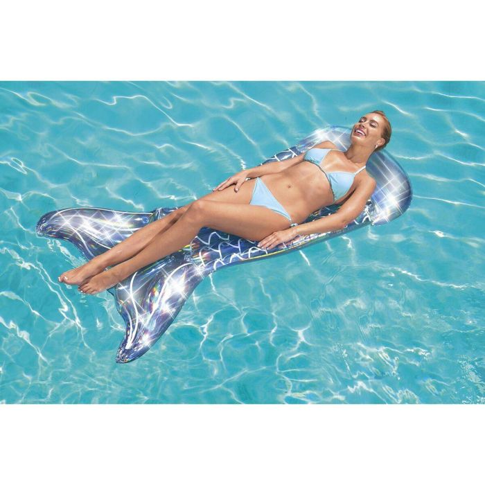 Bestway Colchoneta Hinchable Sirena Iridiscente 193x101 cm Playa y Piscina 43413 16