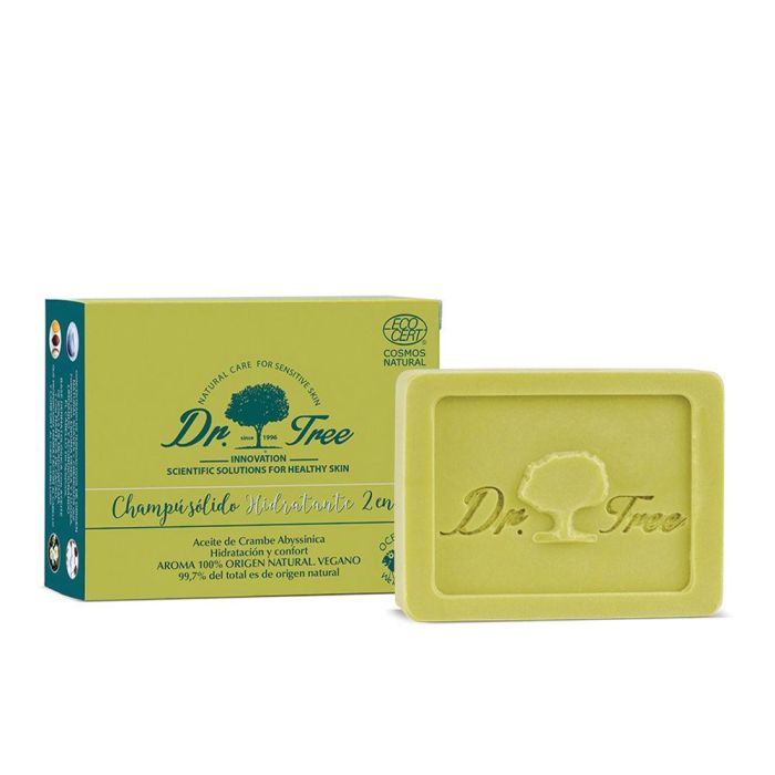Dr. Tree Champú Sólido Hidratante 2 en 1 para Todo Tipo de Cabello 75 g 0 Dr. Tree Champú Sólido Hidratante 2 en 1 para Todo Tipo de Cabello 75 g 0