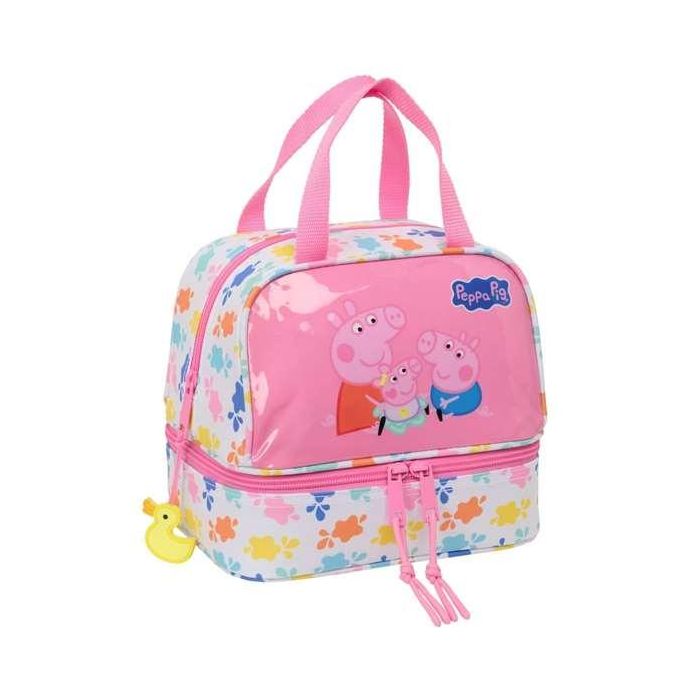 Safta Portameriendas Termo Peppa Pig "Baby Pig" para Niños 20x20x15cm