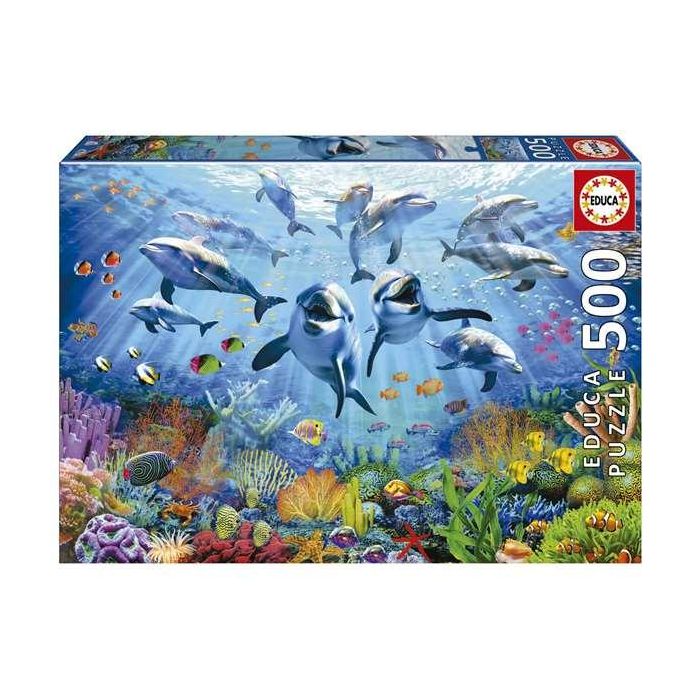 Puzzle 500 piezas fiesta bajo el mar Puzzle 500 piezas fiesta bajo el mar