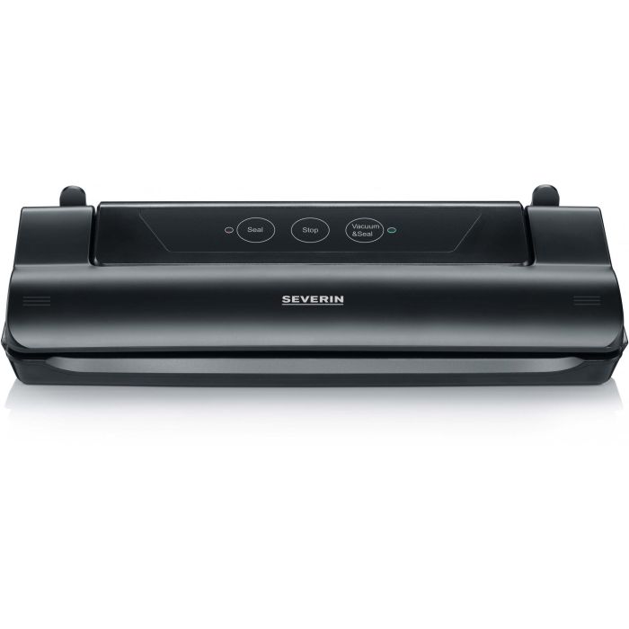 Severin FS3610 Sellador al vacío compacto automático FoodSave OneTouch | Mantiene alimentos frescos hasta 8x más | 110W | Negro 1