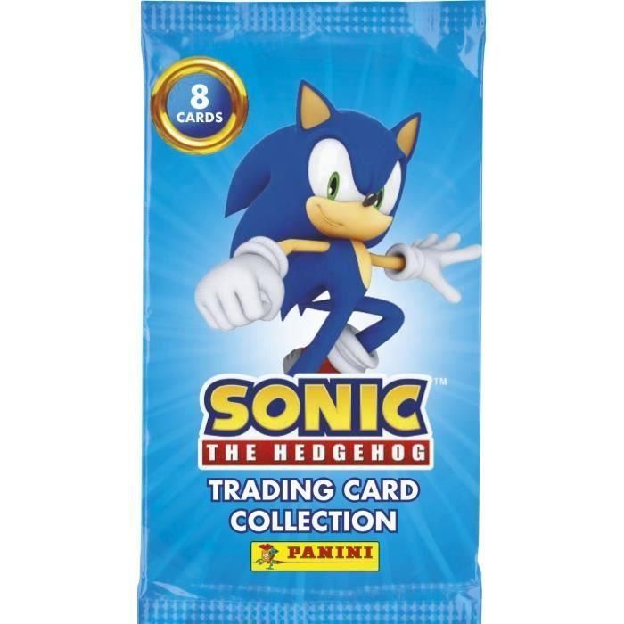 Blister - PANINI - Sonic the Hedgehog Classic - 5 bolsillos - 2 cartas Edición Limitada 1 Blister - PANINI - Sonic the Hedgehog Classic - 5 bolsillos - 2 cartas Edición Limitada 1