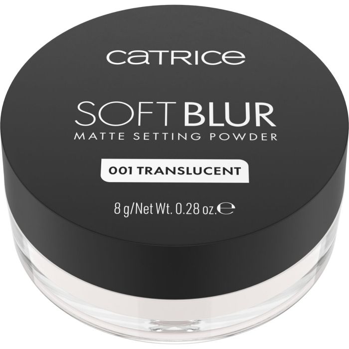 Polvos Fijadores de Maquillaje Catrice SOFT BLUR Nº 001-Translucent 8 g 9