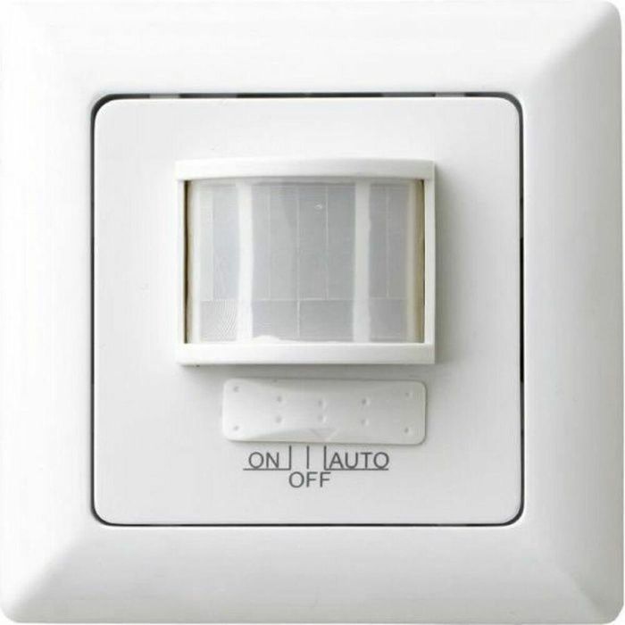 Chacon Interruptor Detector de Movimiento 120° con Temporizador Ajustable (10s-4min) para Iluminación Automática y Ahorro Energía