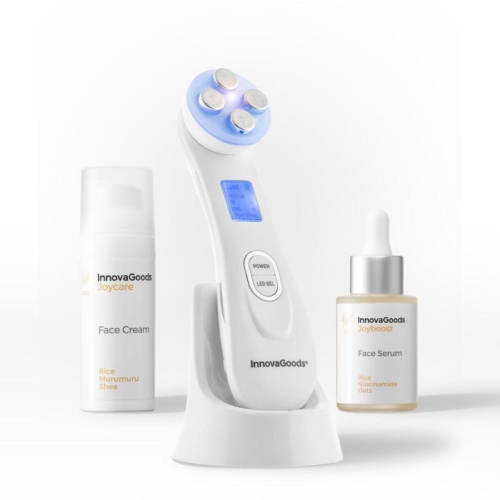 Pack Tratamiento Facial Reparador Rice InnovaGoods 1 Pack Tratamiento Facial Reparador Rice InnovaGoods 1