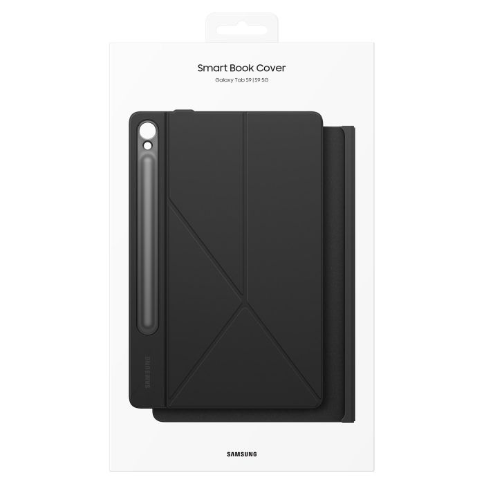 Samsung Smart Book Cover Tab S9/FE black, Funda para Galaxy Tab S9, S9 FE, S10 FE, S10 Lite, 27,9 cm (11") 4
