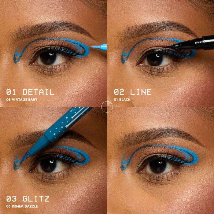 Set de Maquillaje NYX EPIC INK LINER GLITZ 2 Set de Maquillaje NYX EPIC INK LINER GLITZ 2