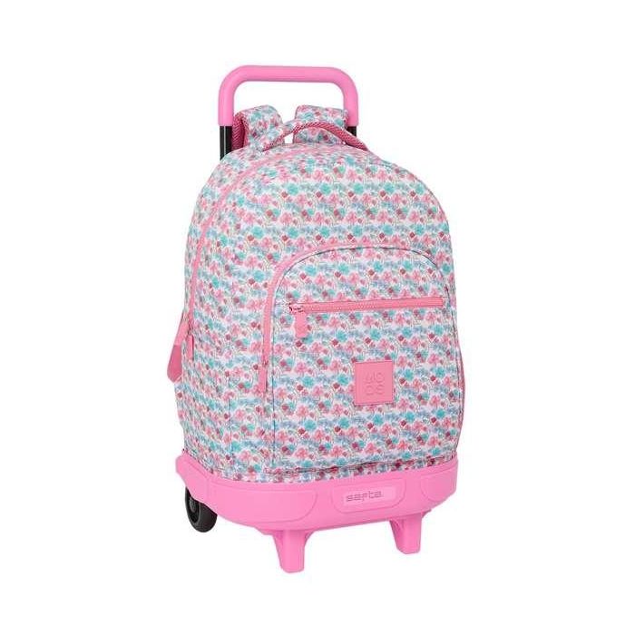 Mochila Safta Grande Con Ruedas Compact Extraibles Safta Reciclado Moos Floresistente 450x330x220 mm 3 Mochila Safta Grande Con Ruedas Compact Extraibles Safta Reciclado Moos Floresistente 450x330x220 mm 3