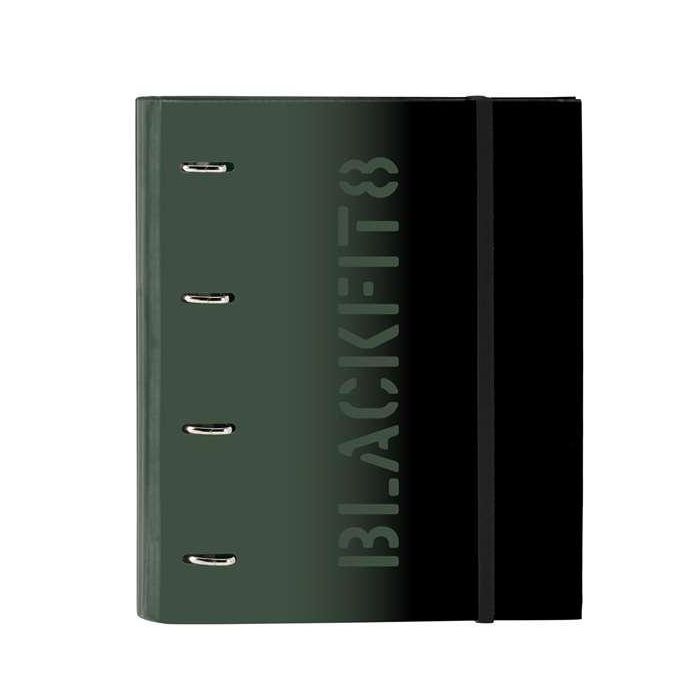 Carpeta de anillas BlackFit8 Gradient A4 Negro Verde militar (27 x 32 x 3.5 cm) 2 Carpeta de anillas BlackFit8 Gradient A4 Negro Verde militar (27 x 32 x 3.5 cm) 2