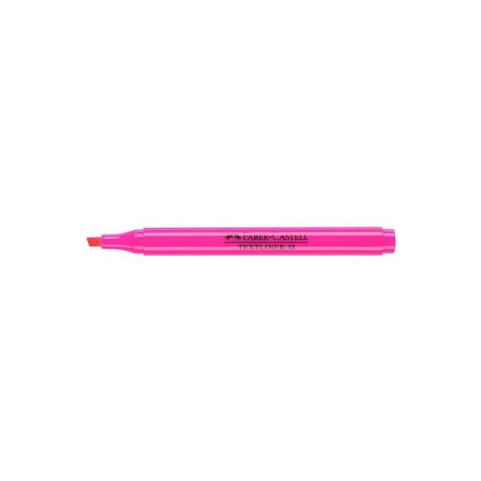 FABER-CASTELL Textmarker Textliner 38 pink 3 FABER-CASTELL Textmarker Textliner 38 pink 3