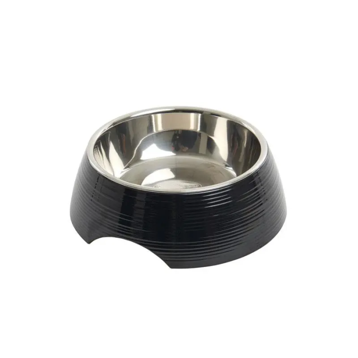 Buster Bowl Melamina Brillo Negro 350 mL