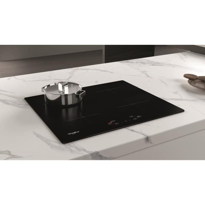 Whirlpool WSQ2160NE Placa de Inducción 60 cm, 4 Quemadores con Booster, Potencia 7200W 5 Whirlpool WSQ2160NE Placa de Inducción 60 cm, 4 Quemadores con Booster, Potencia 7200W 5