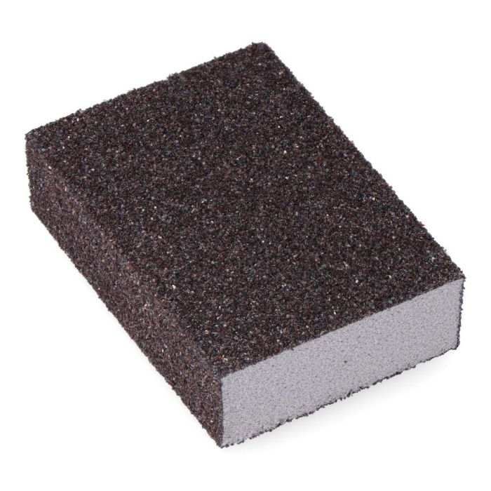 Taco abrasivo profesional grano grueso para decapado de pintura, nivelado de madera y metal Taco abrasivo profesional grano grueso para decapado de pintura, nivelado de madera y metal