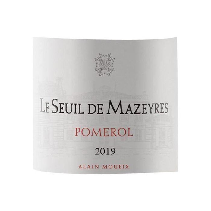 Le Seuil de Mazeyres 2019 Pomerol - Vino tinto burdeos 1