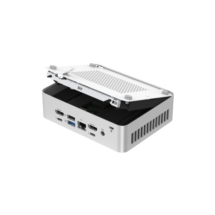 ASUS NUC 15 Pro+ RNUC15CRSU700002 Mini PC Barebone Intel Core Ultra 7 DDR5 96GB Wi-Fi 7 Plata 17