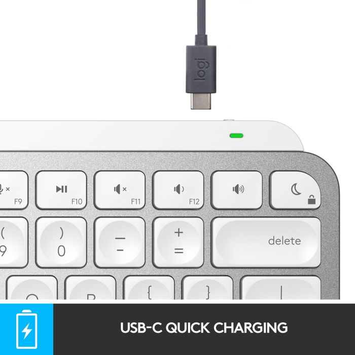 Logitech MX Keys Mini MAC - Tastatur Hintergrundbeleuchtung 4