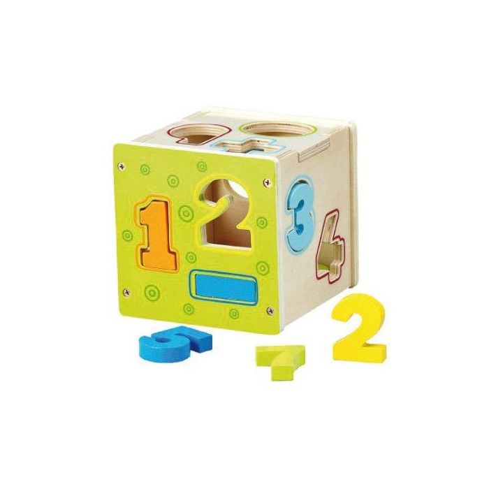 Juego Smart Cubo Formas Numeros Encajables Surtidos