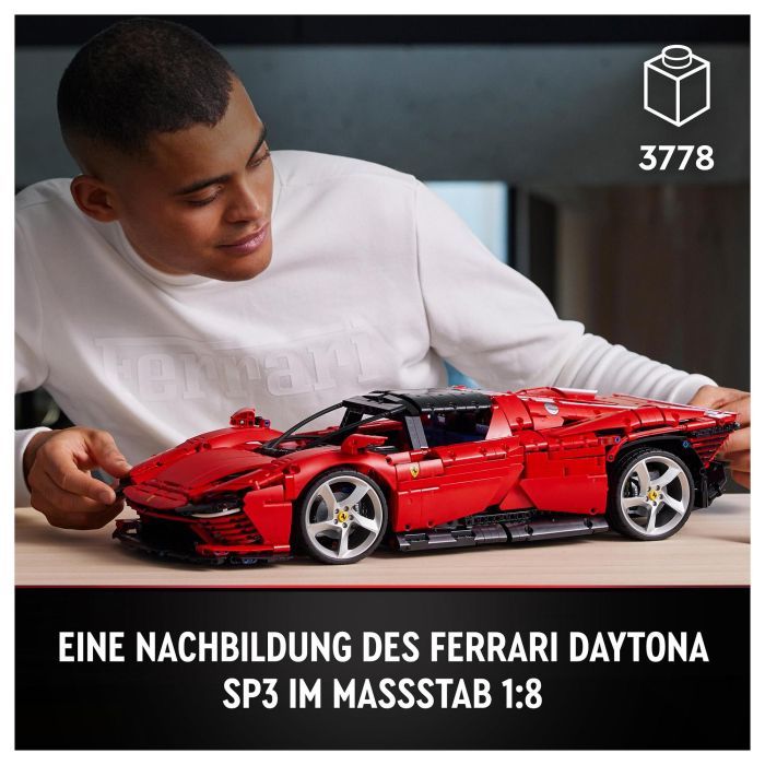 Lego Technic 42143 Ferrari Daytona SP3 Auto en miniatura Modelo para construir para Adultos 59
