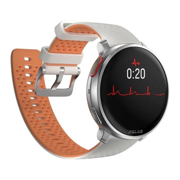 Polar VANTAGE V3 Sunrise Apricot - Smartwatch Deportivo AMOLED con GPS, Pantalla Táctil, Aluminio, 32 GB, 57g, Color Naranja Gris 4 Polar VANTAGE V3 Sunrise Apricot - Smartwatch Deportivo AMOLED con GPS, Pantalla Táctil, Aluminio, 32 GB, 57g, Color Naranja Gris 4