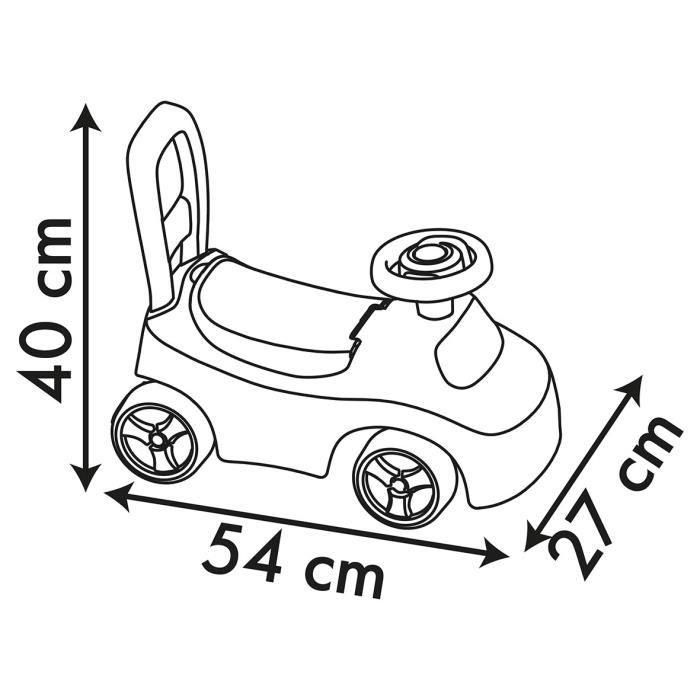 Smoby - Portabebés 2 en 1 - Princesas Disney - Caja bajo el sillín + bocina - A partir de 10 meses - Fabricado en Francia 4