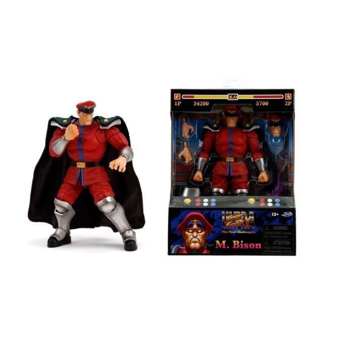 Figura street fighter ii m. bison 15 cm