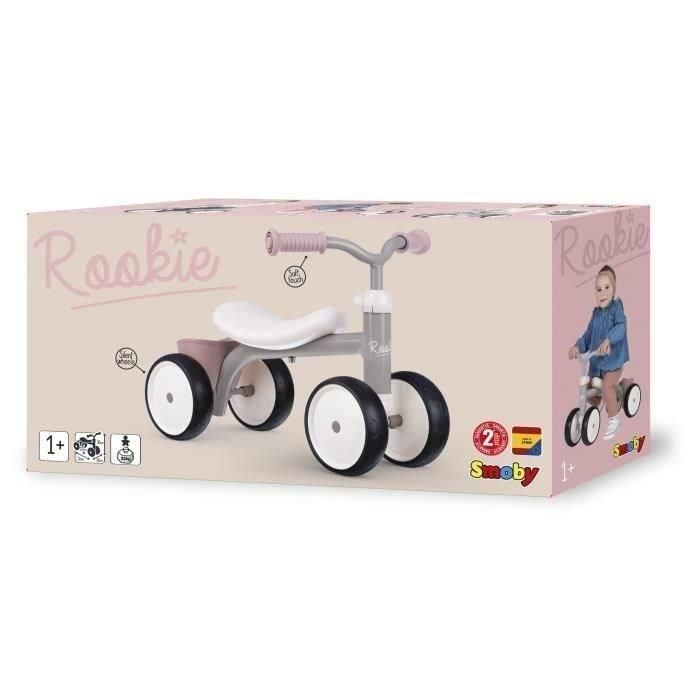 Portabebés metálico Rookie Pink para niños a partir de 12 meses - Smoby 2