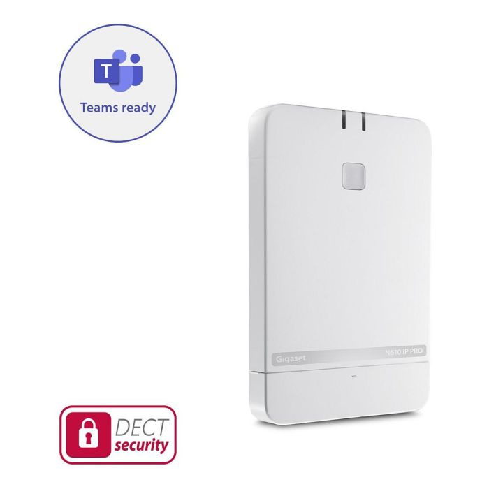 Gigaset N610 IP DECT-Basisstation & S700H Pro Mobilteil Blanco 2