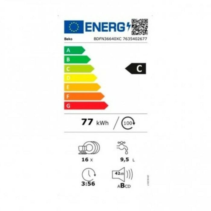 Lavavajillas BEKO BDFN36640XC Acero 60 cm 2 Lavavajillas BEKO BDFN36640XC Acero 60 cm 2