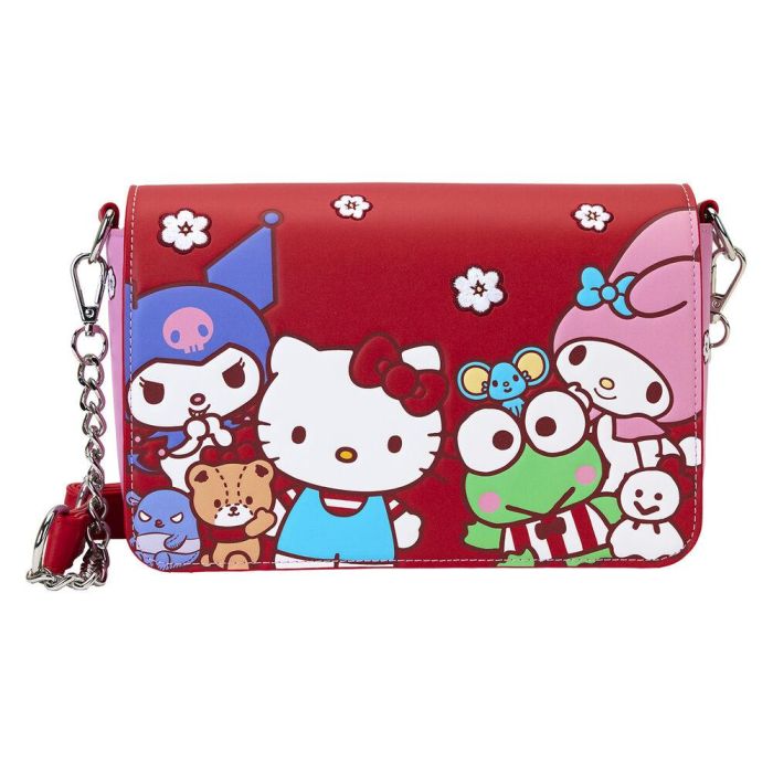 Bolso bandolera Hello Kitty and Friends Loungefly 3 Bolso bandolera Hello Kitty and Friends Loungefly 3