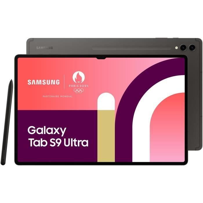 Tableta táctil - SAMSUNG - Galaxy Tab S9 Ultra - 14.6 - RAM 12GB - 256 GB - Antracita - 5G - S Pen incluido