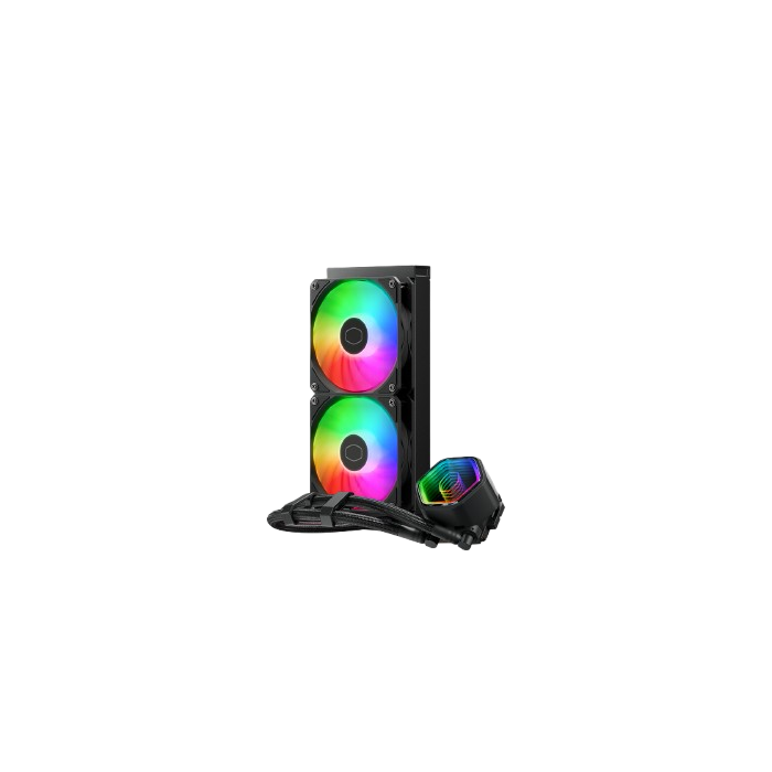 Cooler Master MasterLiquid 240 Core II Kit de refrigeración líquida 12 cm Negro MLW-D24M-A18PA-R1 Compatible con LGA 1150, 1151, 1156, 1200, 1700, 1851, AM4, AM5 Cooler Master MasterLiquid 240 Core II Kit de refrigeración líquida 12 cm Negro MLW-D24M-A18PA-R1 Compatible con LGA 1150, 1151, 1156, 1200, 1700, 1851, AM4, AM5