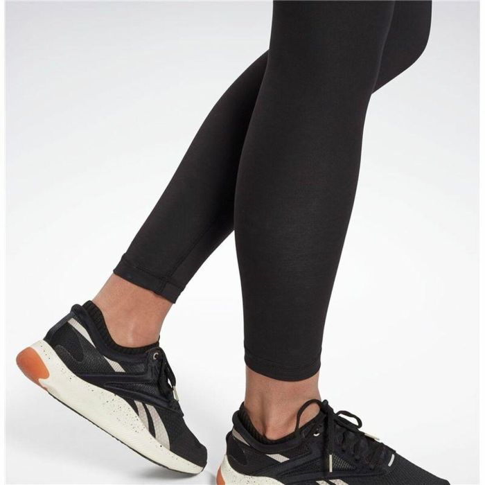 Mallas Deportivas de Mujer Reebok Rie Cotton Negro 3 Mallas Deportivas de Mujer Reebok Rie Cotton Negro 3