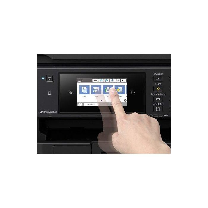 Multifunción A3+ Epson Workforce WF-7720DTWF WiFi/ Fax/ Dúplex/ Negra