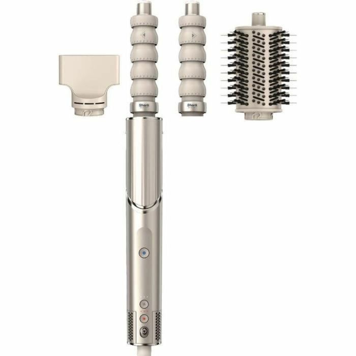 Shark HD426SLEU FlexStyle: Secador de Pelo y Moldeador de Cabello 2 en 1, Potencia de 1400W, con 3 Accesorios Incluidos, Color Champán 0 Shark HD426SLEU FlexStyle: Secador de Pelo y Moldeador de Cabello 2 en 1, Potencia de 1400W, con 3 Accesorios Incluidos, Color Champán 0