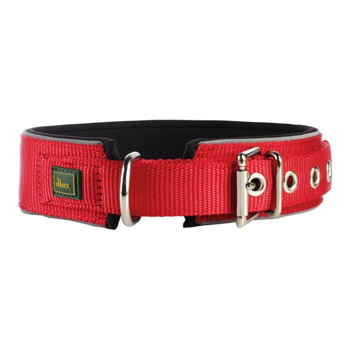 Collar para Perro Hunter Neoprene Reflect Rojo